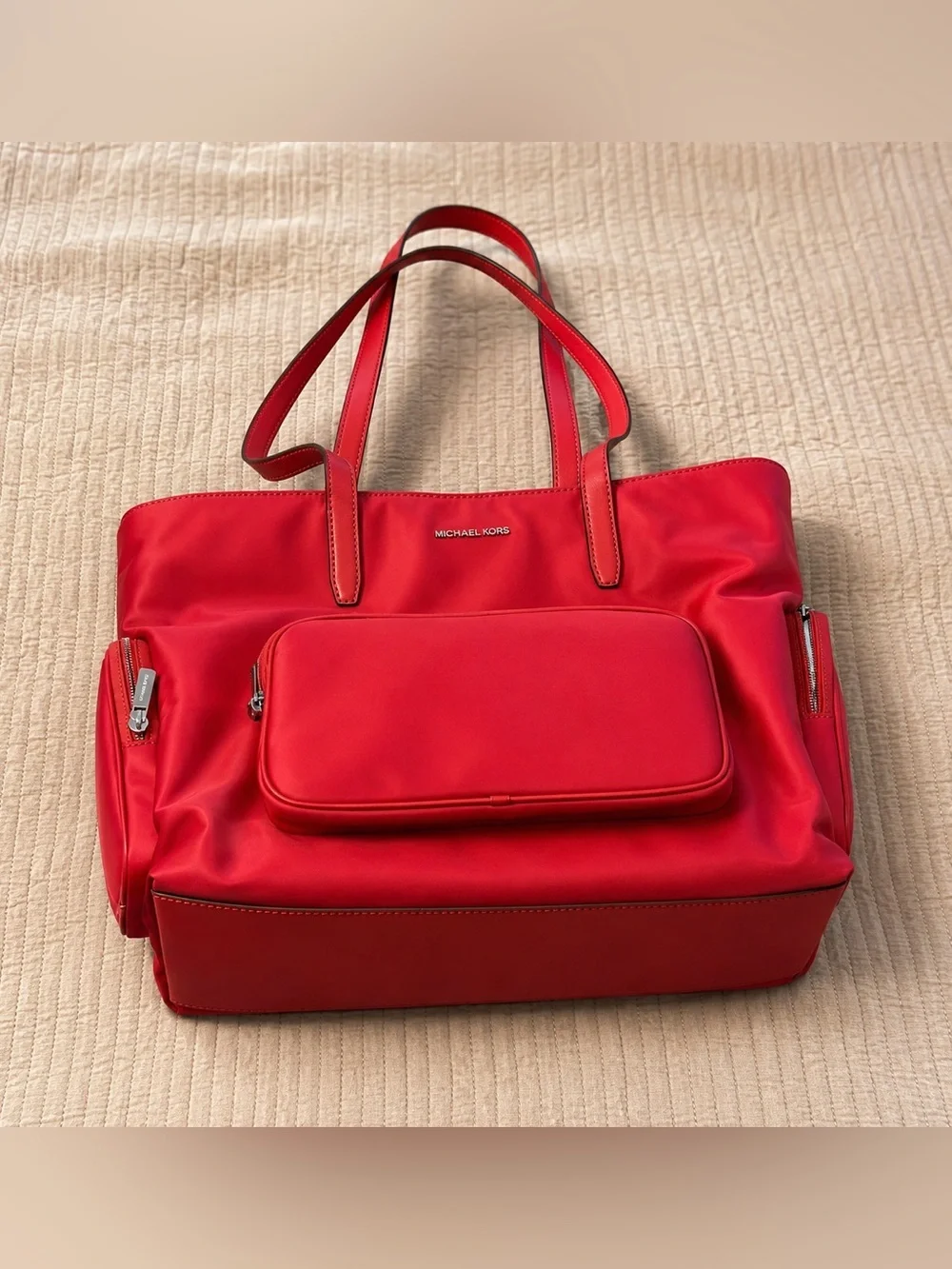 Michael Kors Bold Red Tote